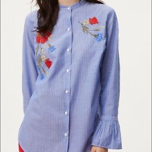 !SALE!  X Large Loft Embroidered Blouse